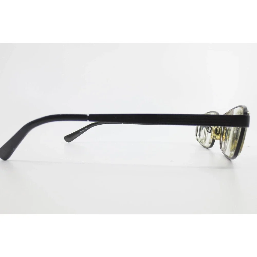 Joseph Abboud JOE4033 Blackjack 001 Black Rectangular Eyeglasses Frames